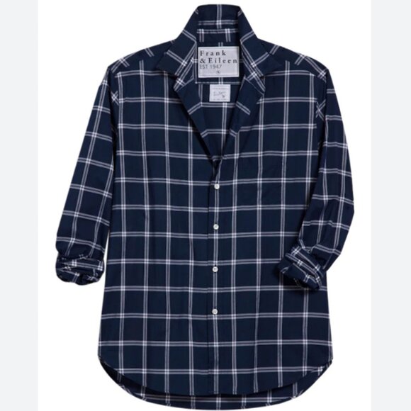 Frank & Eileen Relaxed Button Up Eileen Shirt Italian Cotton - Picture 1 of 10
